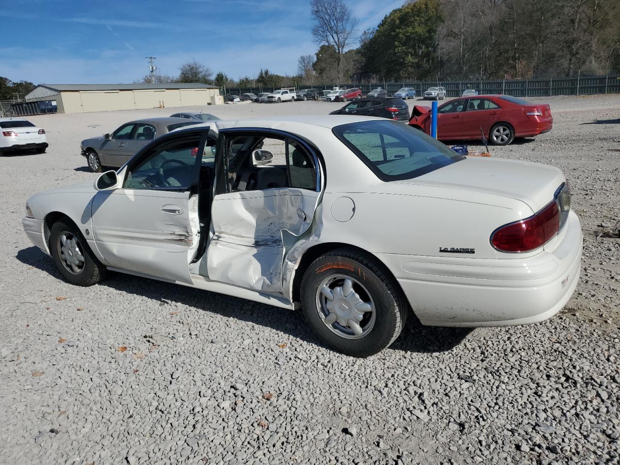 2001 Buick LeSabre VIN 1G4HP54K714166707 Copart auction photo, side damage thumbnail 2