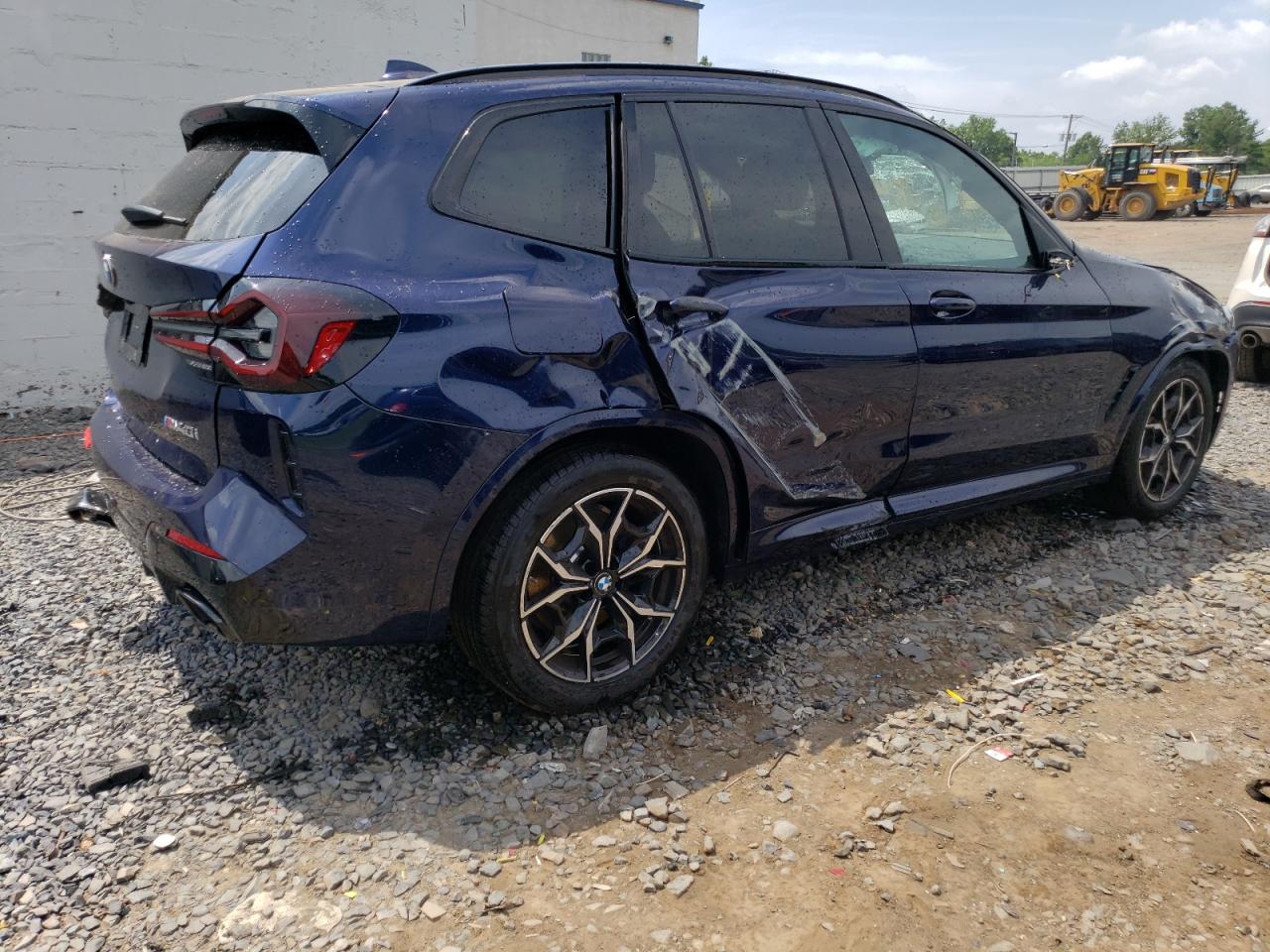 2024 BMW X3 M VIN 5UX83DP03R9V73988 Copart auction photo, rollover damage thumbnail 3