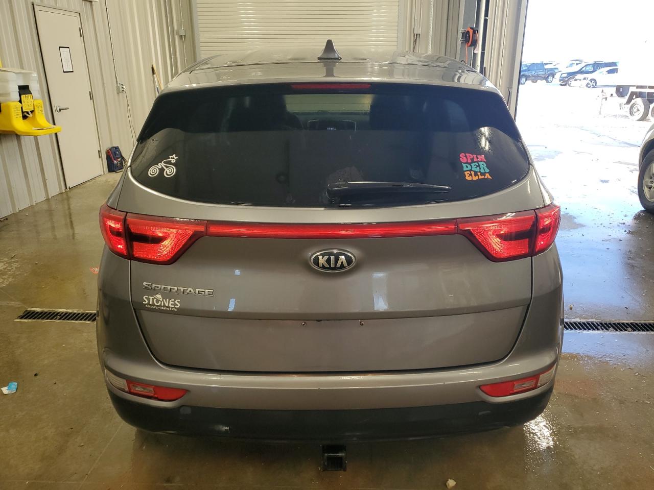 2018 KIA Sportage VIN KNDPMCAC5J7388784 Copart auction photo, front end damage thumbnail 6