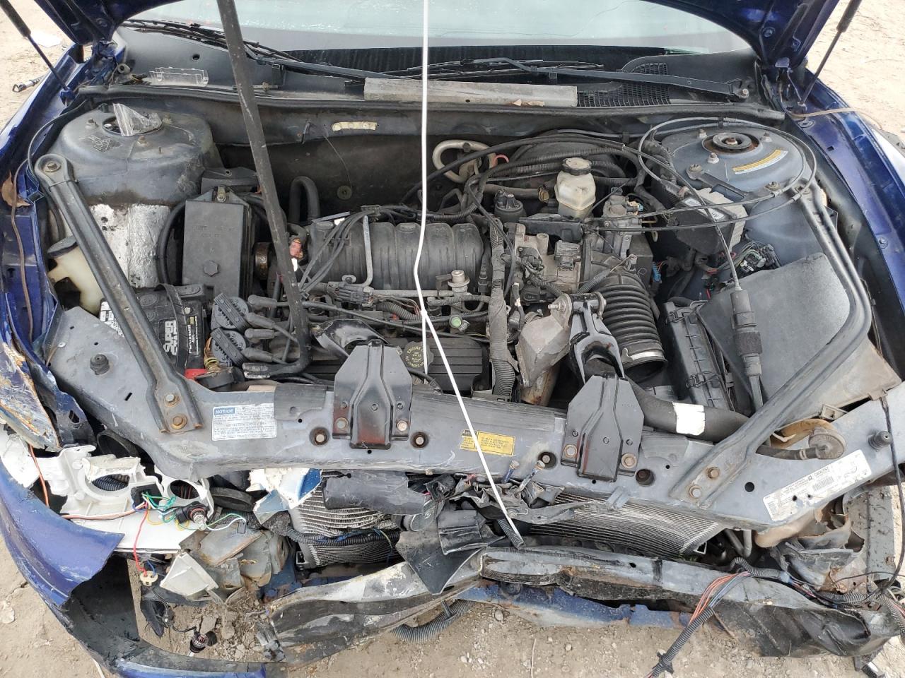 1998 Buick Regal VIN 2G4WB52K4W1436911 Copart auction photo, front end / stripped damage thumbnail 11