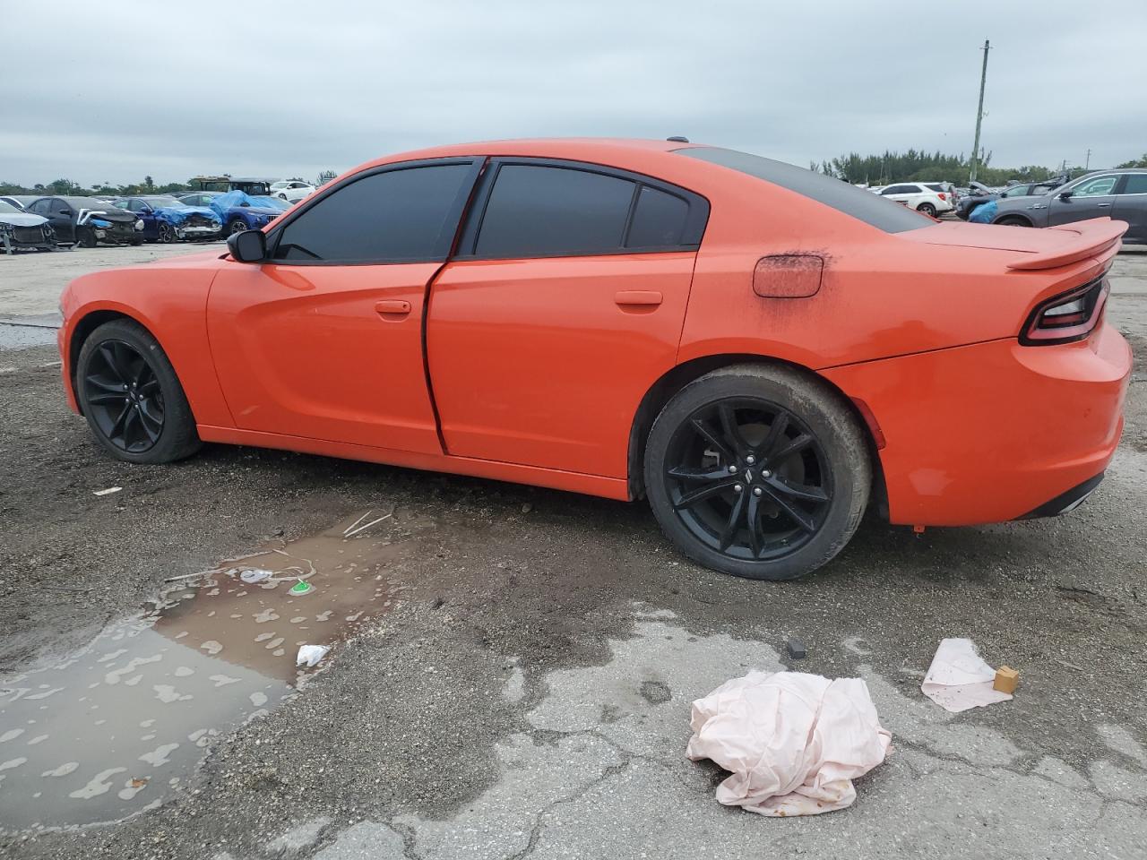 2018 Dodge Charger VIN 2C3CDXBG3JH134362 Copart auction photo, minor dent/scratches damage thumbnail 2