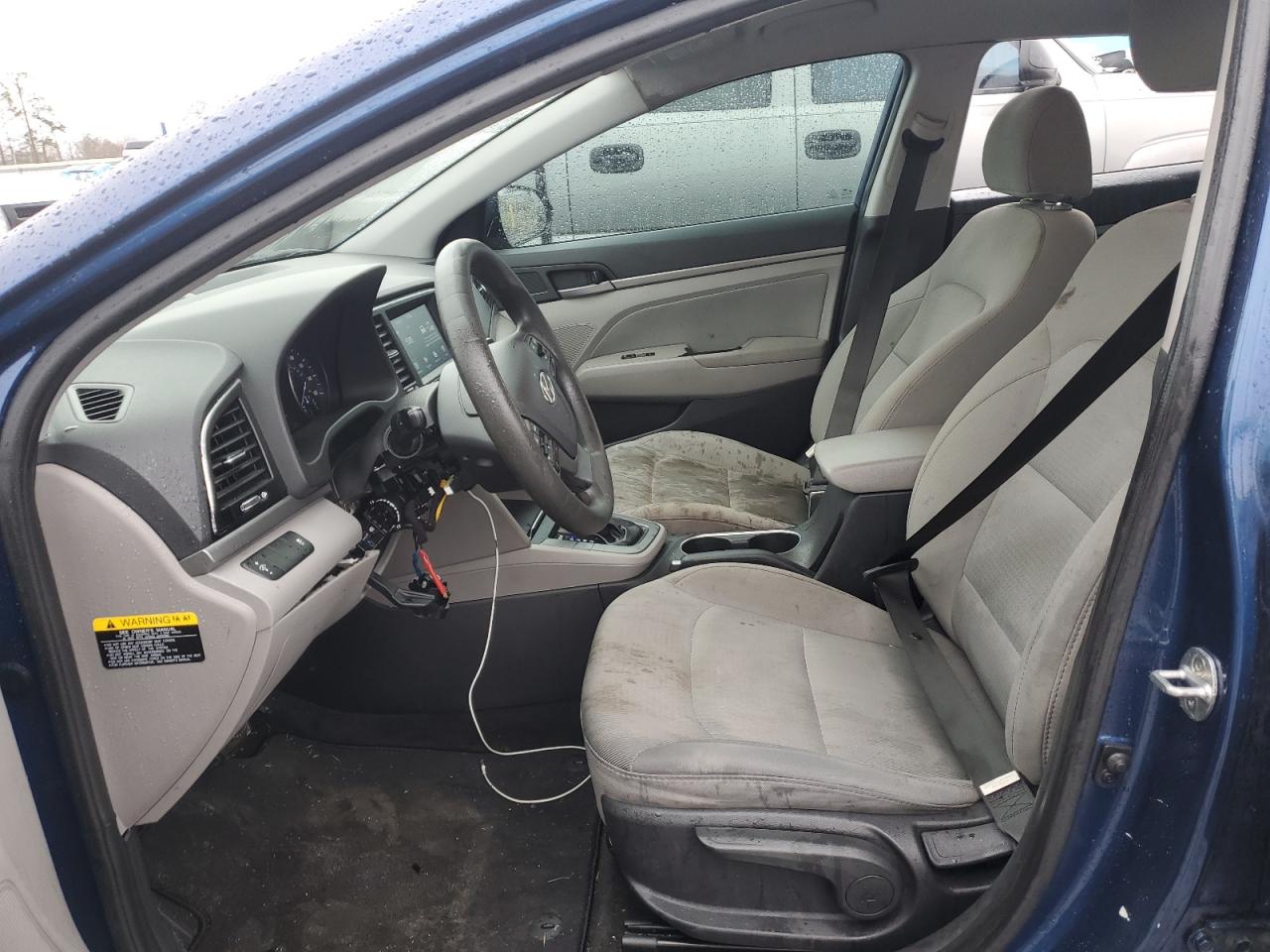 2017 Hyundai Elantra VIN 5NPD84LF4HH159149 Copart auction photo, vandalism damage thumbnail 7