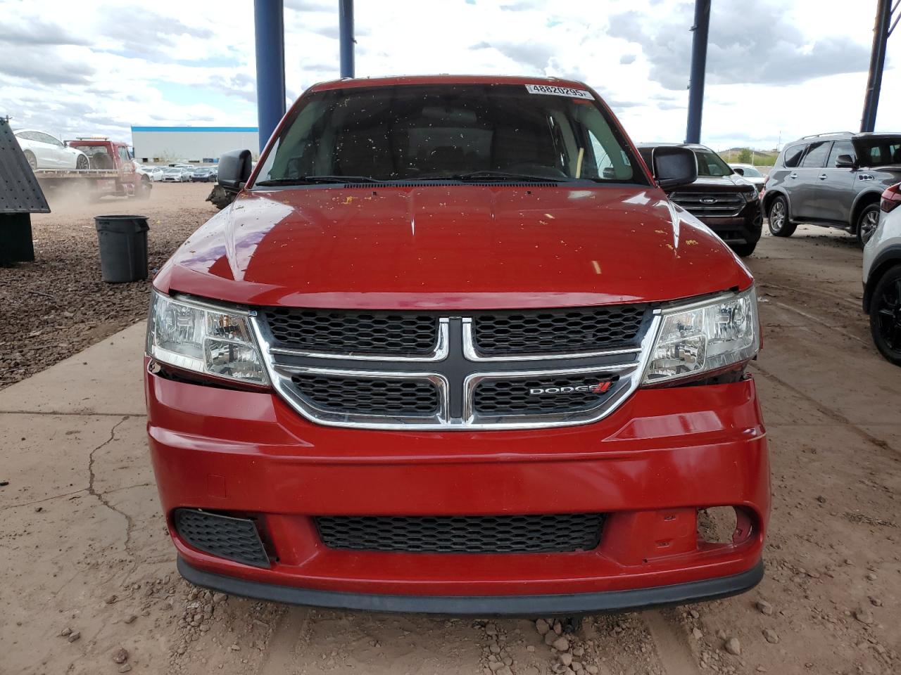 2015 Dodge Journey VIN 3C4PDCAB4FT719073 Copart auction photo, side / front end damage thumbnail 5