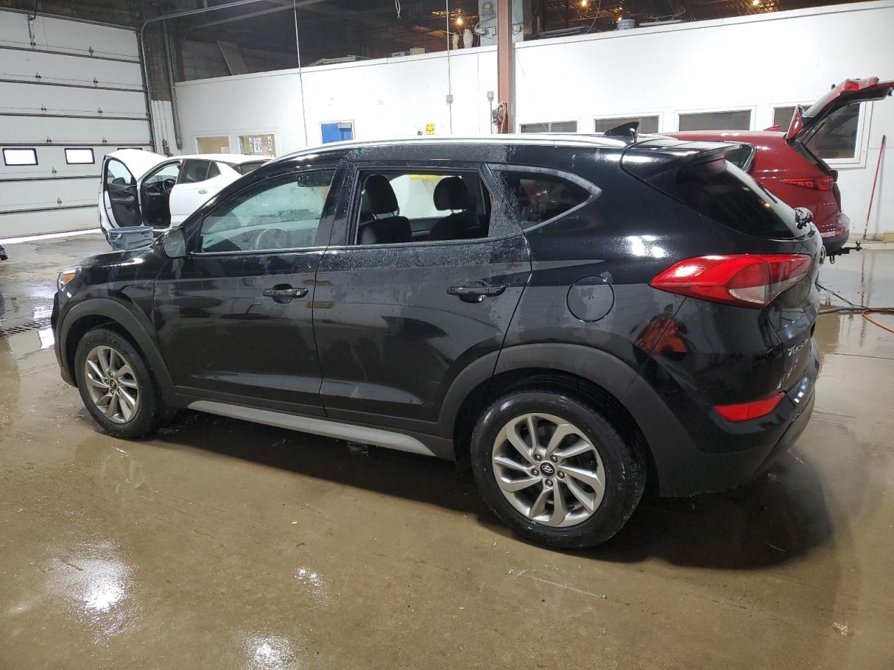 2018 Hyundai Tucson VIN KM8J3CA45JU651225 Copart auction photo, side damage thumbnail 2