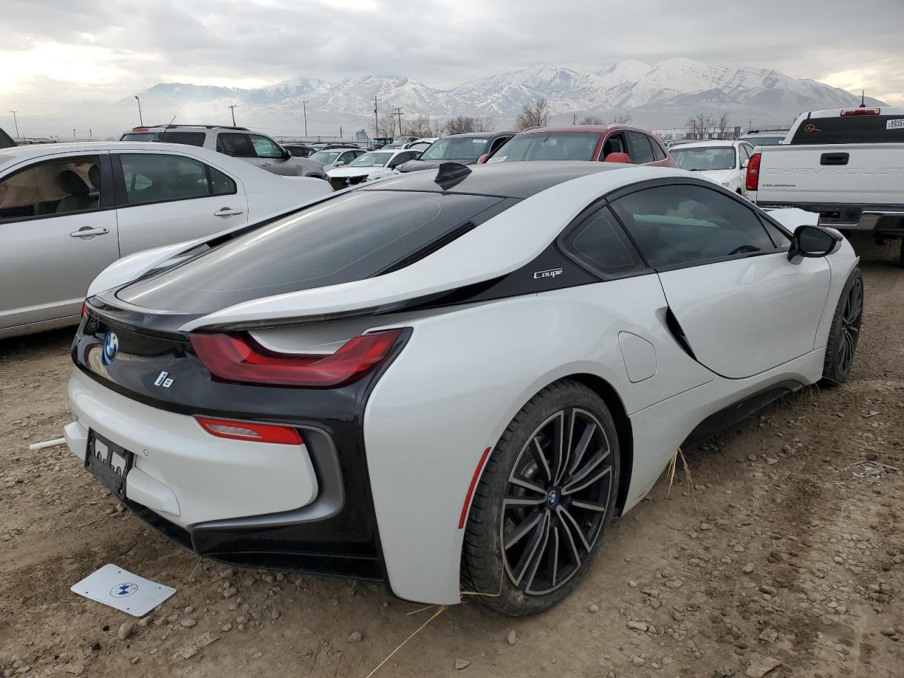2019 BMW i8 VIN WBY2Z4C50KVB81783 Copart auction photo, front end damage thumbnail 3