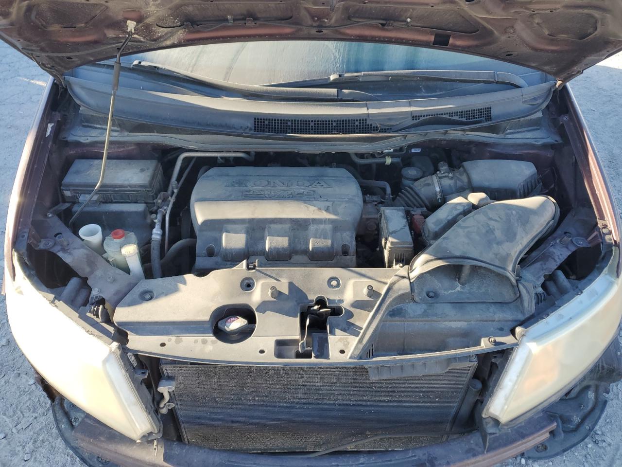 2013 Honda Odyssey VIN 5FNRL5H61DB013612 Copart auction photo, front end / side damage thumbnail 13