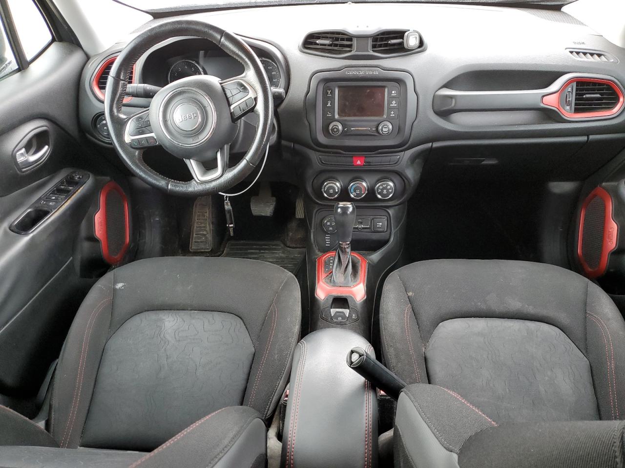 2015 Jeep Renegade VIN ZACCJBCTXFPB42211 Copart auction photo, front end damage thumbnail 8