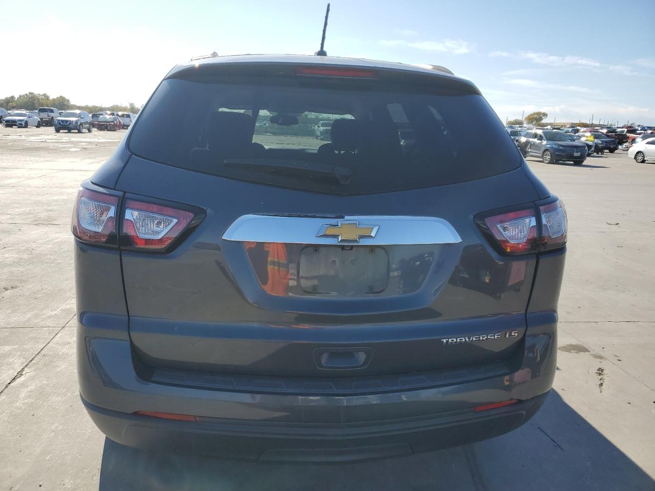 2014 Chevrolet Traverse VIN 1GNKRFKD5EJ124274 Copart auction photo, front end damage thumbnail 6