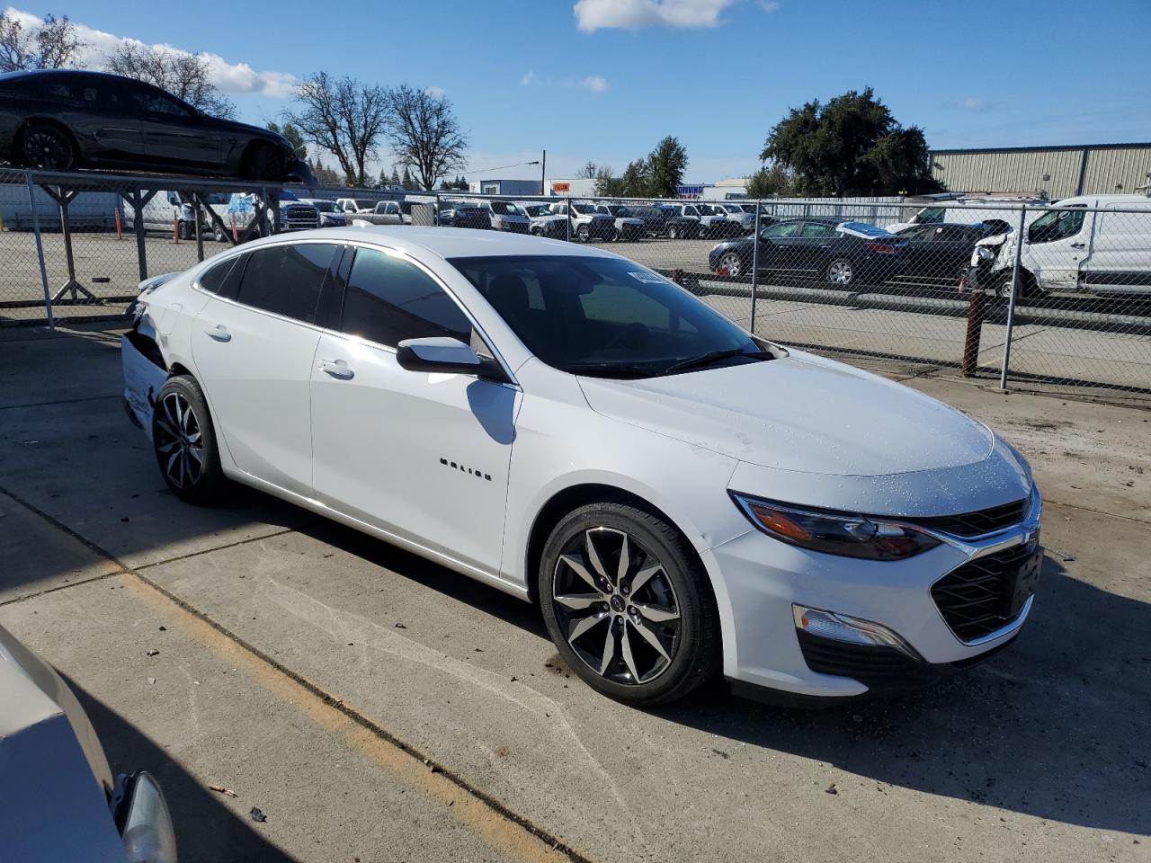 2020 Chevrolet Malibu VIN 1G1ZG5ST1LF151818 Copart auction photo, rear end / front end damage thumbnail 4