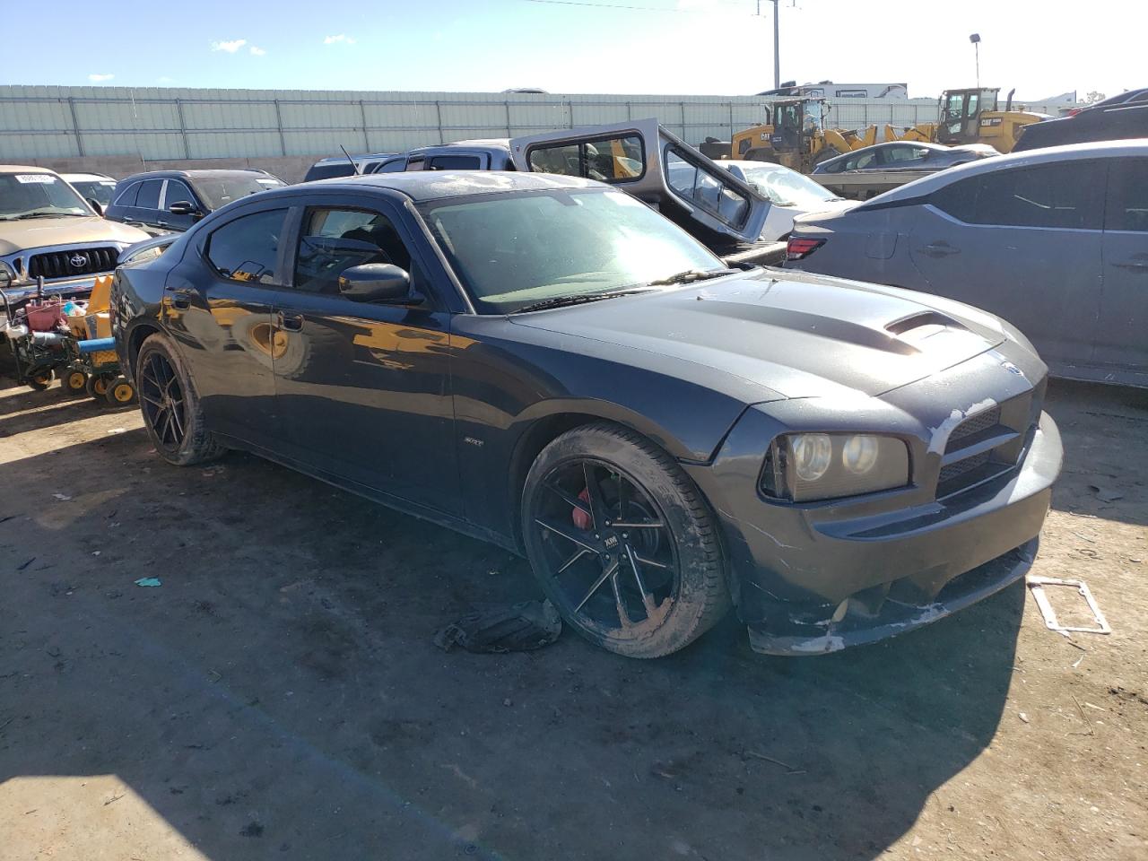 2008 Dodge Charger VIN 2B3LA73W28H271489 Copart auction photo, side damage thumbnail 4