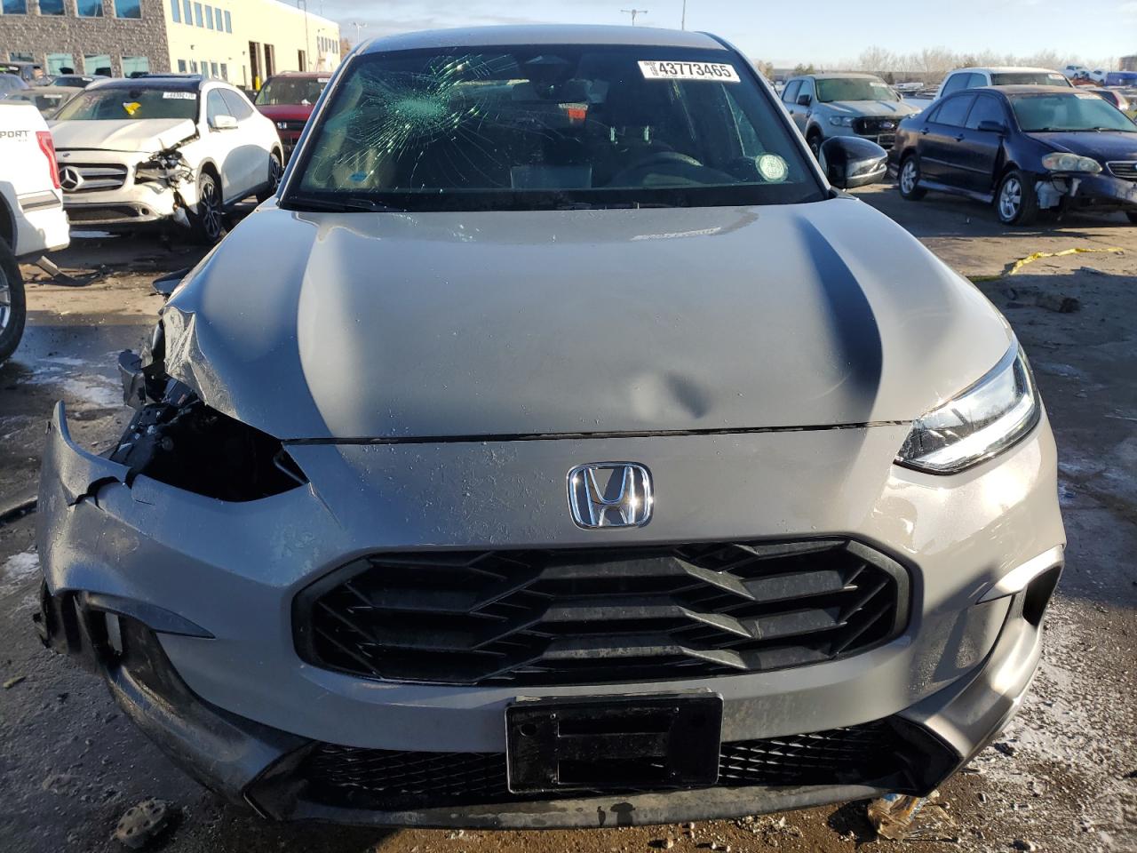 2024 Honda HR-V VIN 3CZRZ2H53RM766236 Copart auction photo, front end / rear end damage thumbnail 5