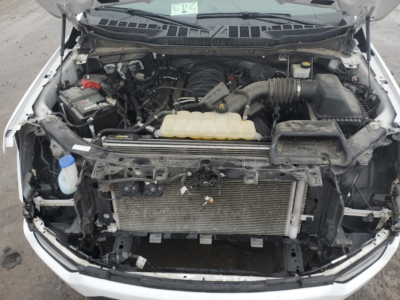 2023 Ford F-150 VIN 1FTEW1C56PKD94085 Copart auction photo, front end / side damage thumbnail 11