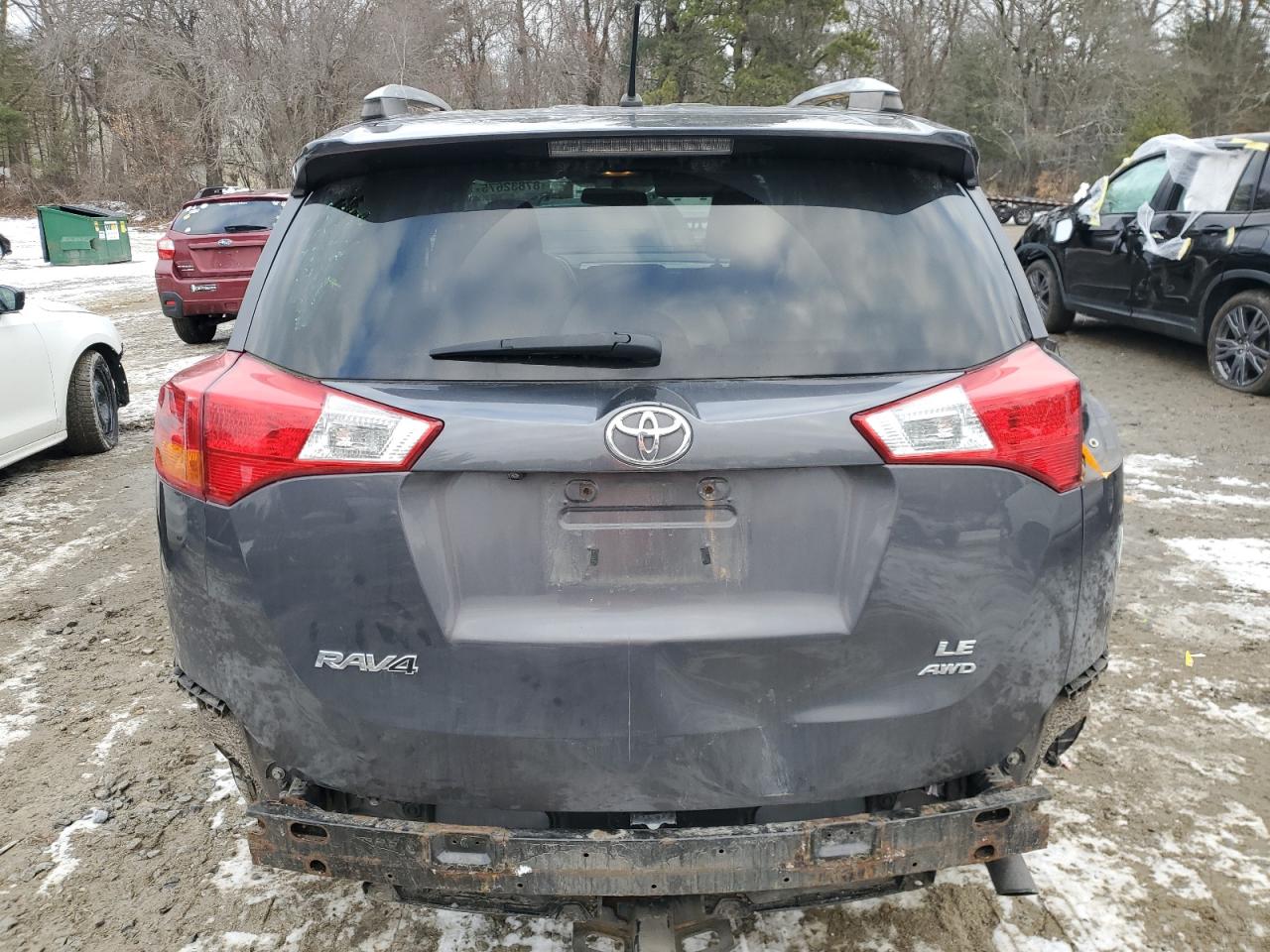 2015 Toyota RAV 4 VIN 2T3BFREV3FW337458 Copart auction photo, all over damage thumbnail 6