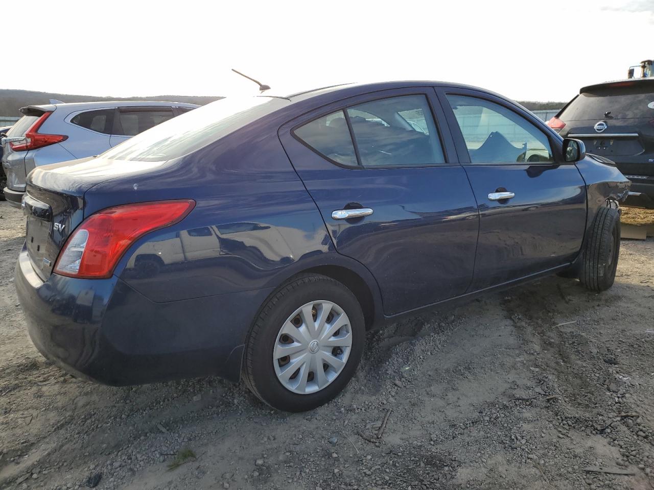 2012 Nissan Versa VIN 3N1CN7AP3CL853876 Copart auction photo, front end damage thumbnail 3