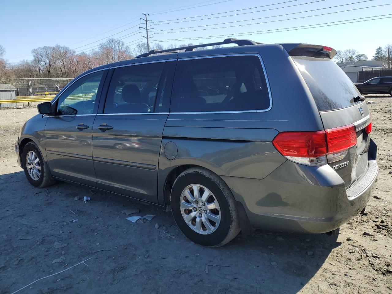 2008 Honda Odyssey VIN 5FNRL38788B093574 Copart auction photo, rear end / undercarriage damage thumbnail 2