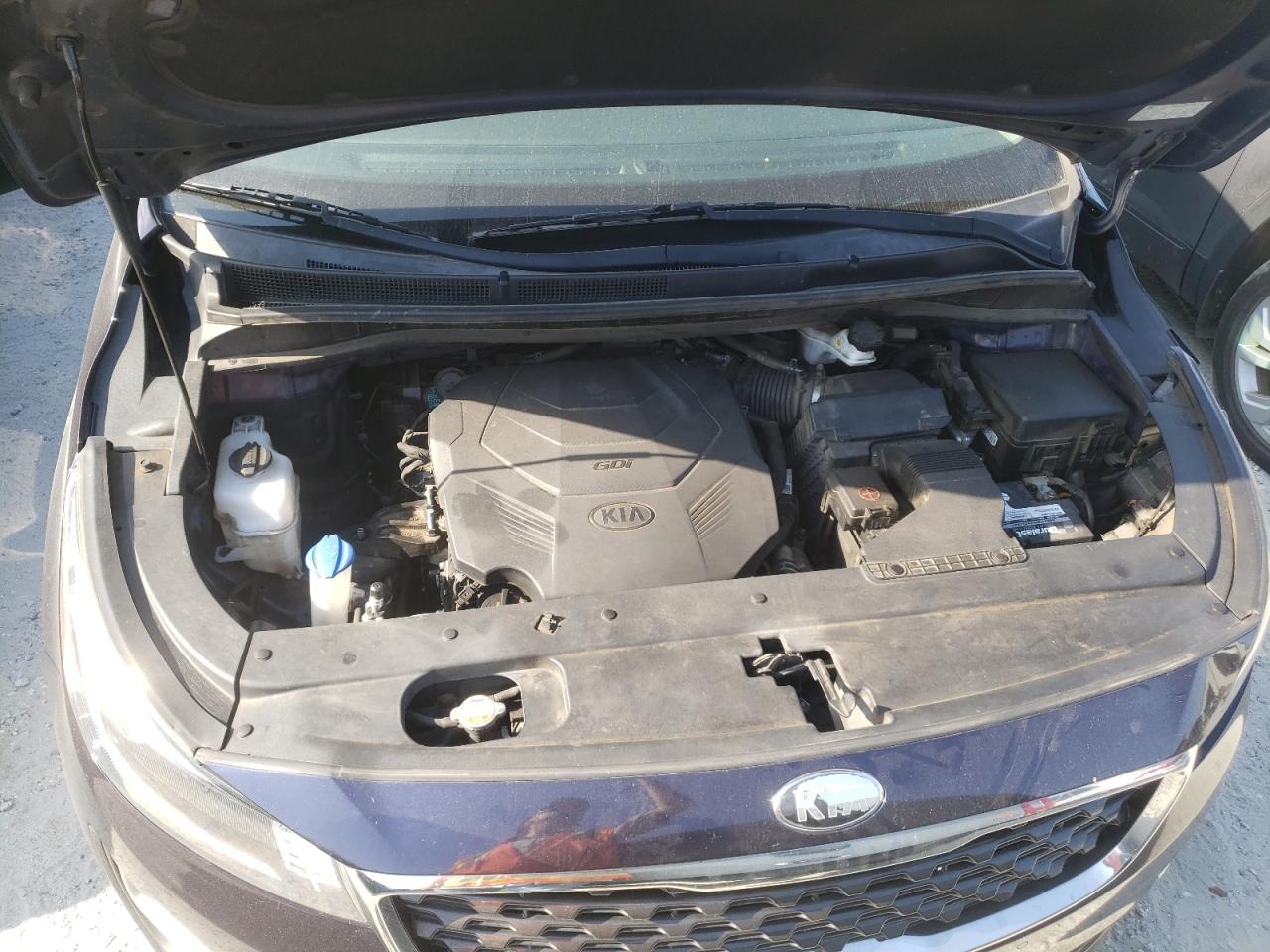 2019 KIA Sedona VIN KNDMB5C12K6557148 Copart auction photo, front end damage thumbnail 11