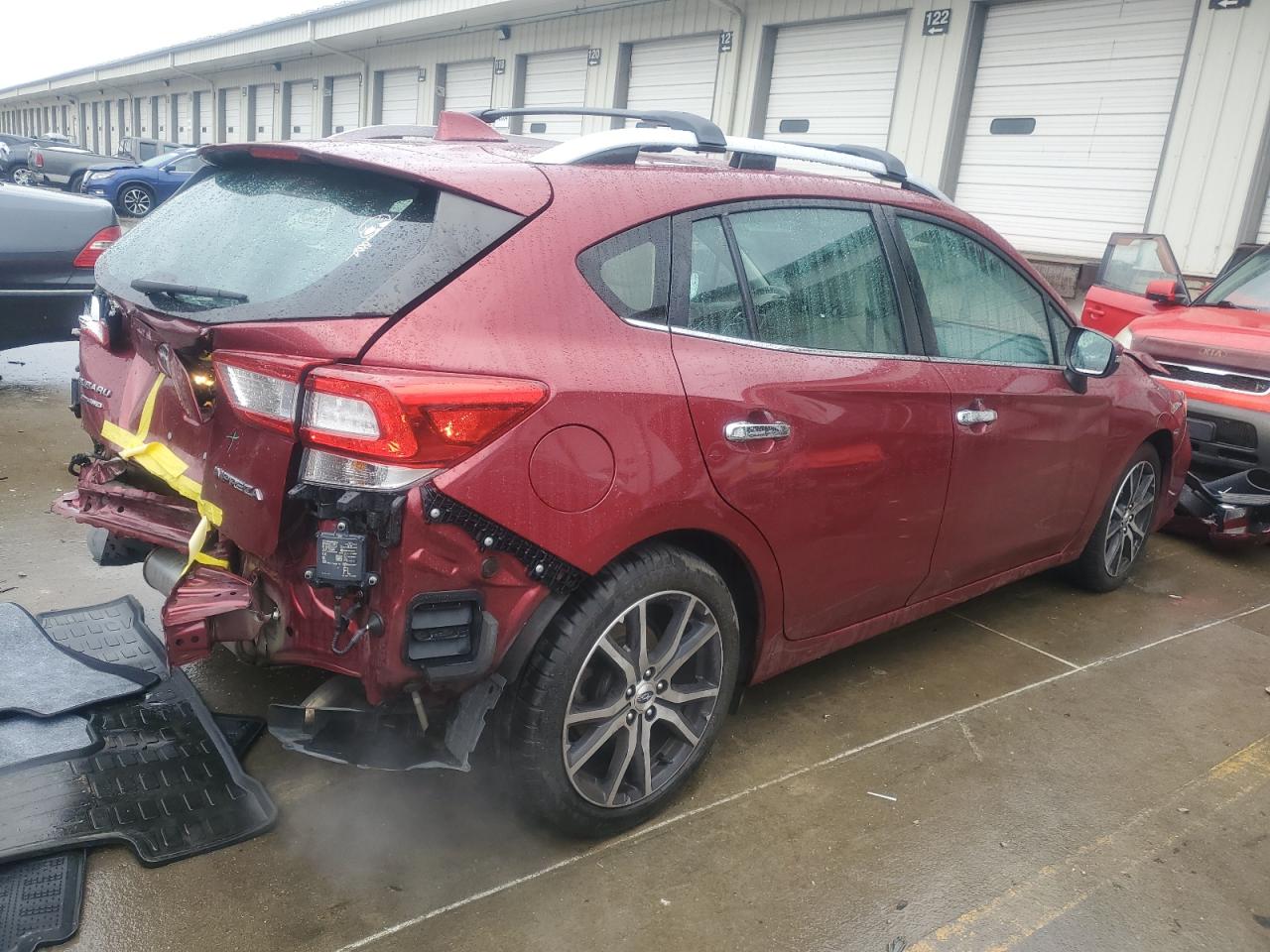 2018 Subaru Impreza VIN 4S3GTAT69J3702006 Copart auction photo, rear end damage thumbnail 3
