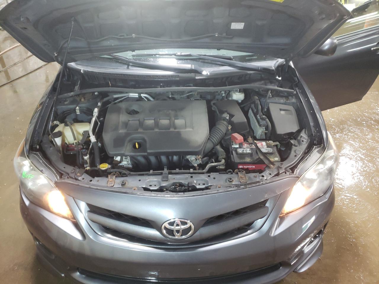 2012 Toyota Corolla VIN 2T1BU4EE8CC756338 Copart auction photo, side damage thumbnail 11