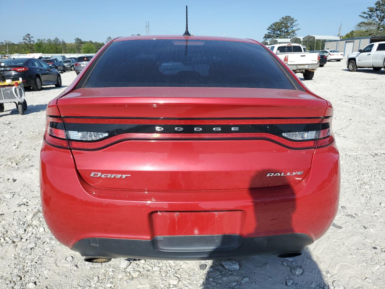 2016 Dodge Dart VIN 1C3CDFBB0GD564807 Copart auction photo, front end / undercarriage damage thumbnail 6