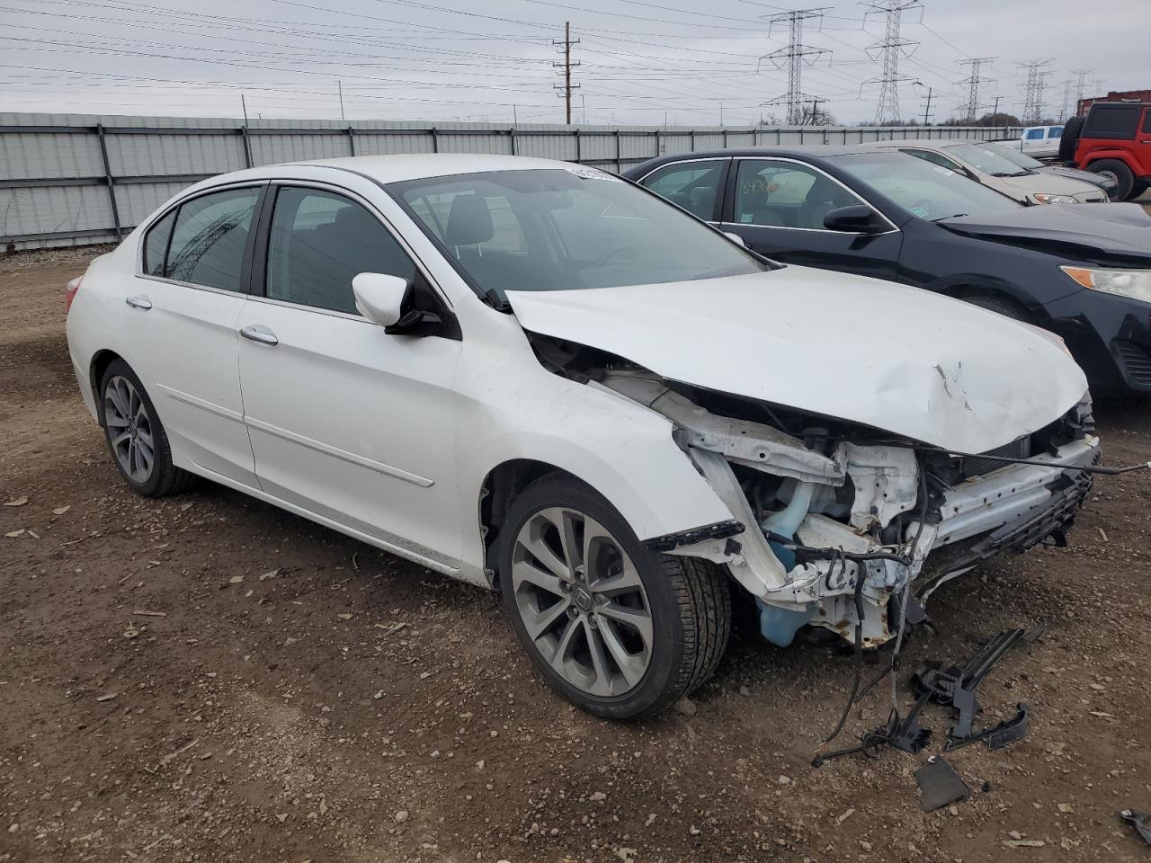 2015 Honda Accord VIN 1HGCR2F51FA114787 Copart auction photo, front end damage thumbnail 4