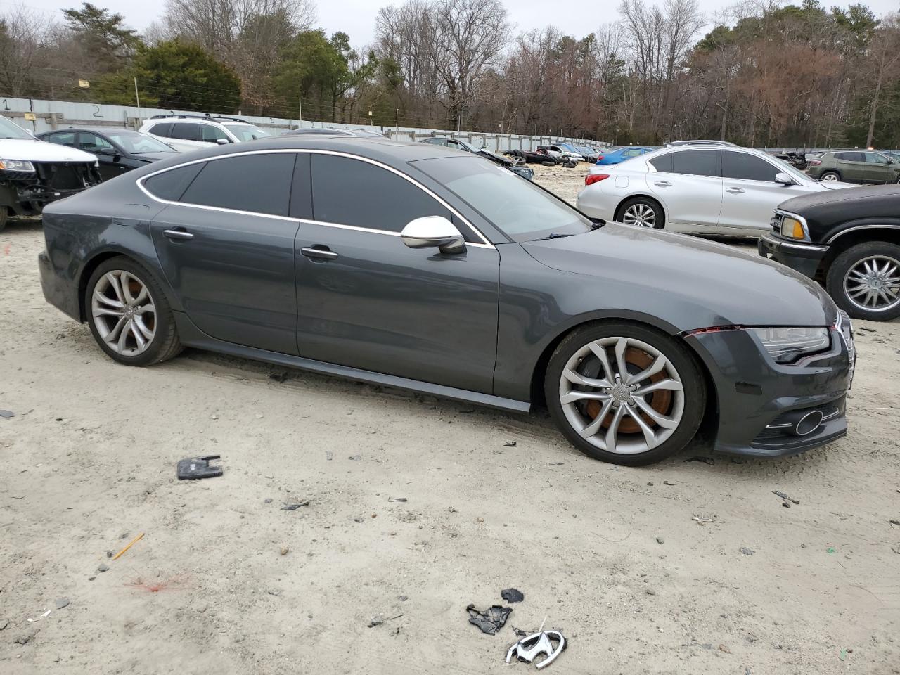 2016 Audi S7 VIN WAUW2AFC2GN182094 Copart auction photo, front end damage thumbnail 4