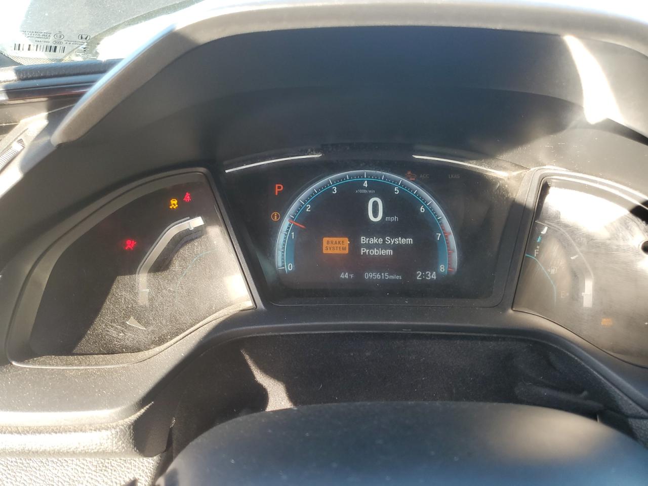 2021 Honda Civic VIN 2HGFC2F60MH560211 Copart auction photo, rear end damage thumbnail 9