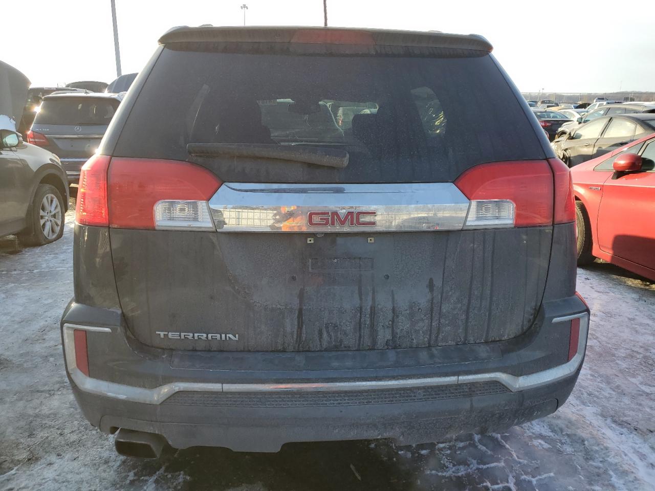 2017 GMC Terrain VIN 2GKALNEK0H6244256 Copart auction photo, front end damage thumbnail 6