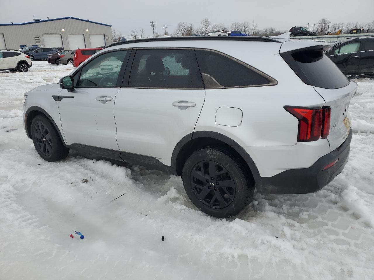 2021 KIA Sorento VIN 5XYRLDLC3MG018164 Copart auction photo, front end / undercarriage damage thumbnail 2