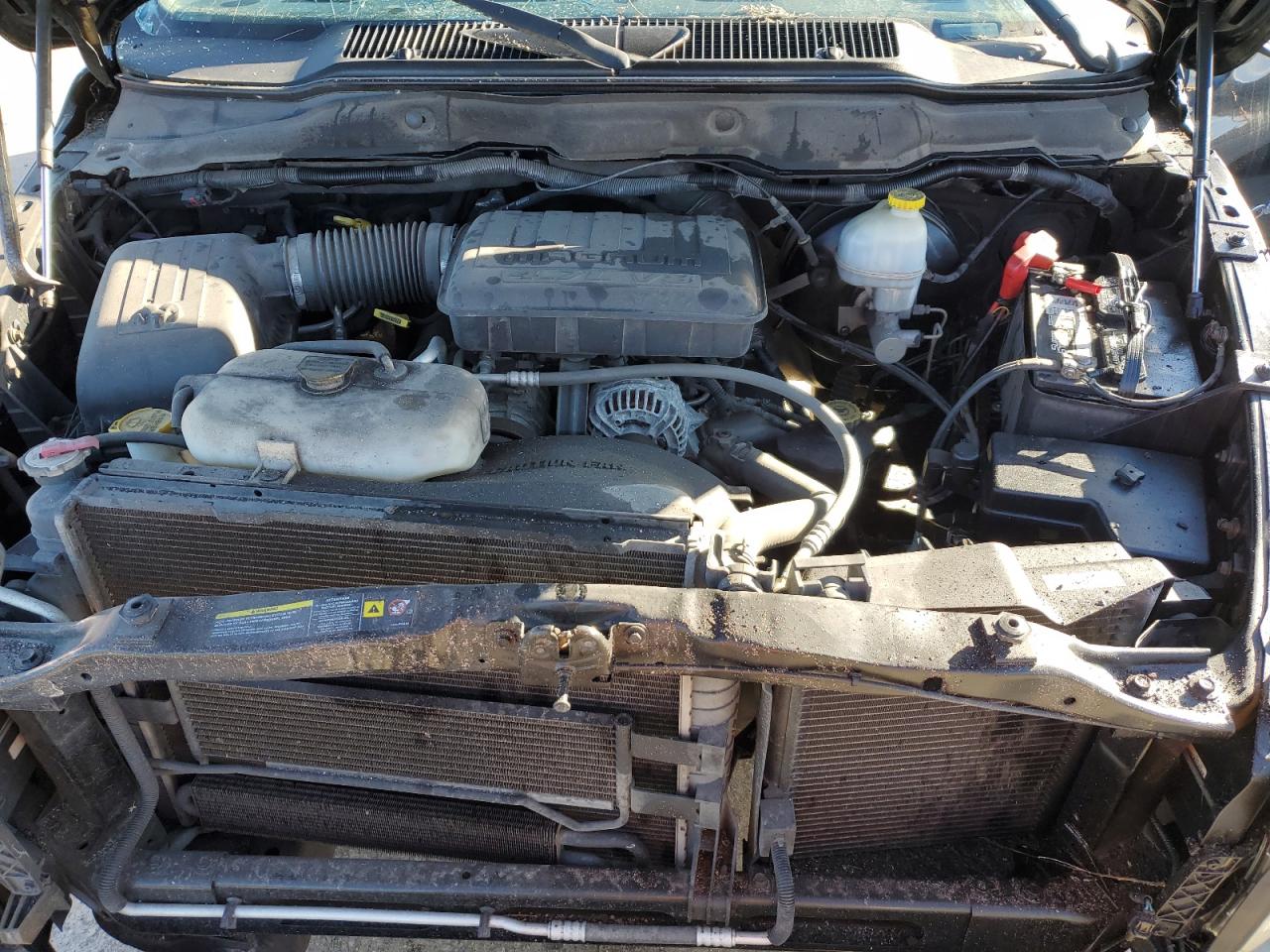 2004 Dodge RAM VIN 1D7HA18N44S504976 Copart auction photo, all over damage thumbnail 11