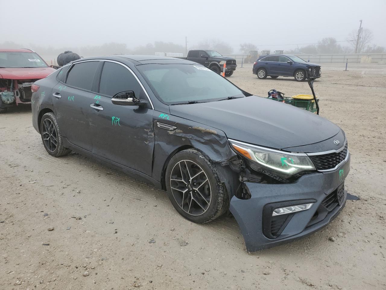 2020 KIA Optima VIN 5XXGT4L32LG442512 Copart auction photo, all over damage thumbnail 4
