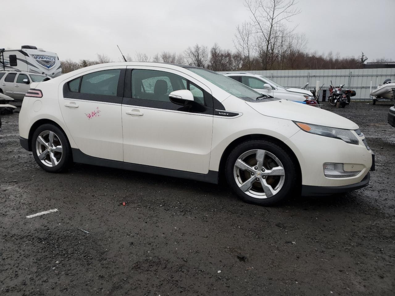 2011 Chevrolet Volt VIN 1G1RD6E41BU101496 Copart auction photo, mechanical damage thumbnail 4