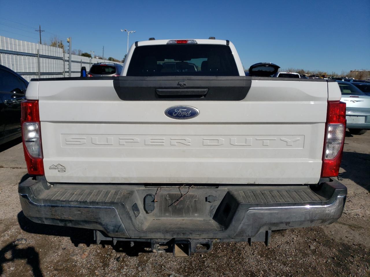 2021 Ford F350 VIN 1FT8W3BT2MED20231 Copart auction photo, front end / undercarriage damage thumbnail 6