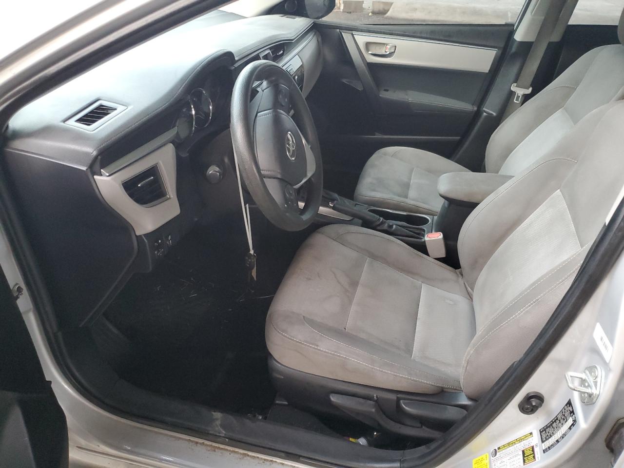 2016 Toyota Corolla VIN 2T1BURHE0GC624009 Copart auction photo, rear end damage thumbnail 7
