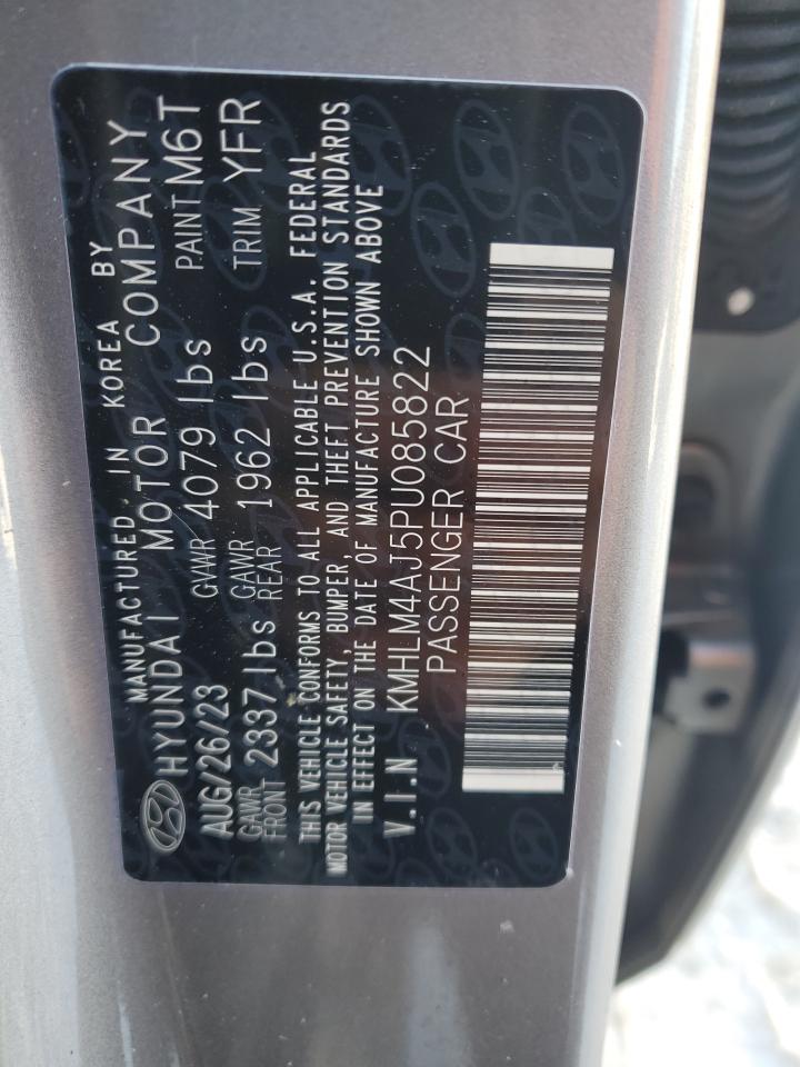 2023 Hyundai Elantra VIN KMHLM4AJ5PU085822 Copart auction photo, front end damage thumbnail 15