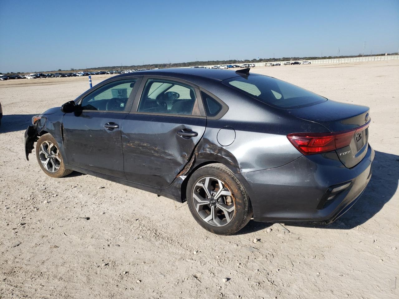 2021 KIA Forte VIN 3KPF24AD3ME330791 Copart auction photo, all over damage thumbnail 2