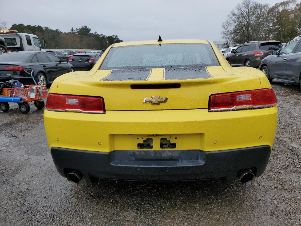 2015 Chevrolet Camaro VIN 2G1FD1E33F9161490 Copart auction photo, front end damage thumbnail 6