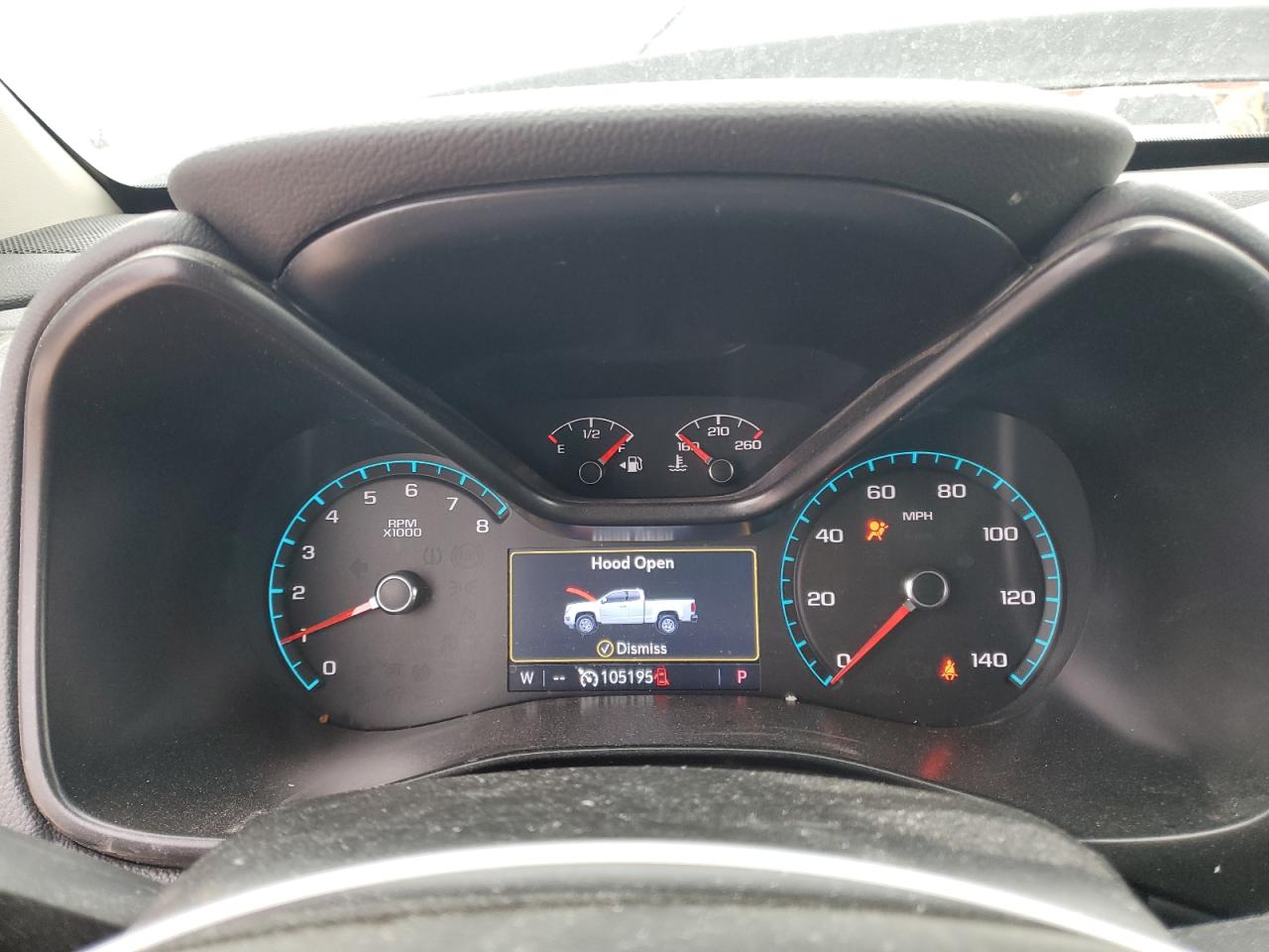 2019 Chevrolet Colorado VIN 1GCGTDENXK1296417 Copart auction photo, side damage thumbnail 9