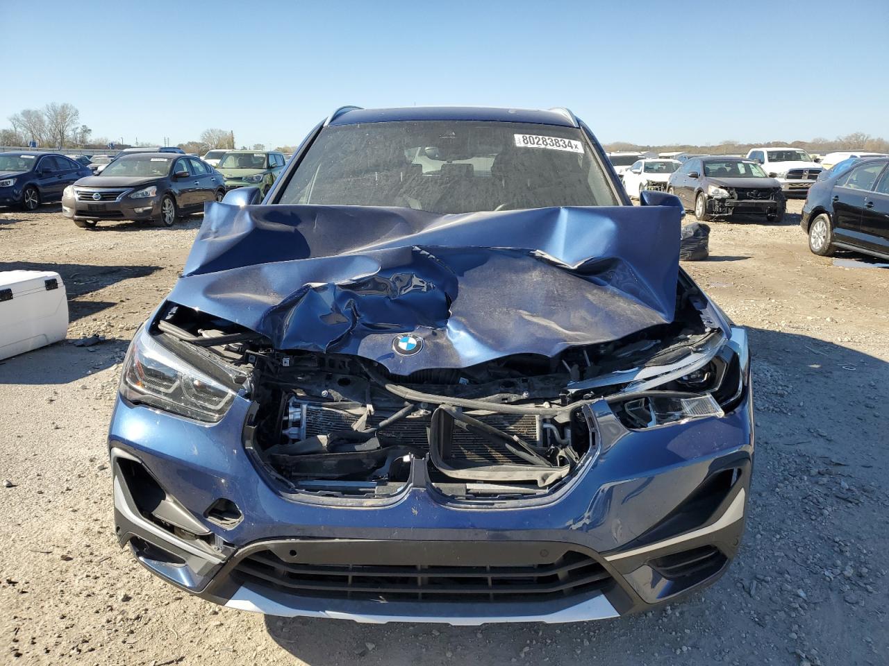2022 BMW X1 VIN WBXJG9C09N5V09338 Copart auction photo, front end damage thumbnail 5