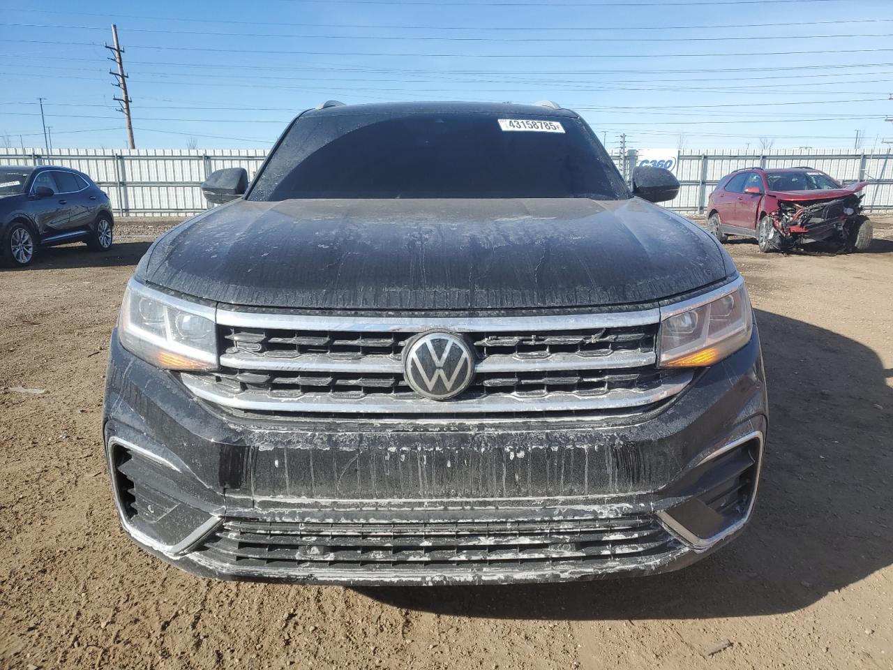 2020 Volkswagen Atlas VIN 1V2RE2CA2LC224610 Copart auction photo, rear end / minor dent/scratches damage thumbnail 5