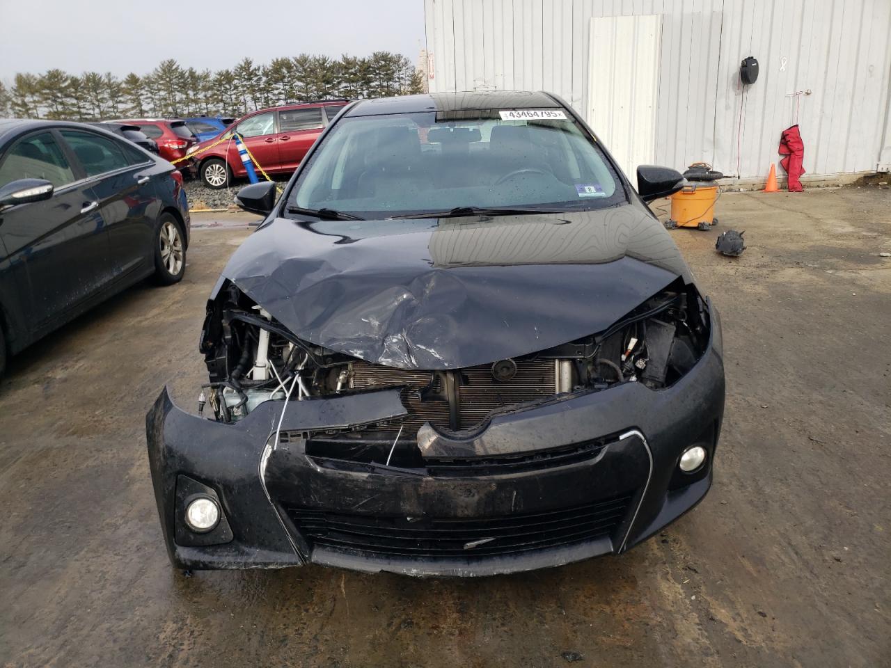 2015 Toyota Corolla VIN 2T1BURHE7FC477413 Copart auction photo, front end damage thumbnail 5