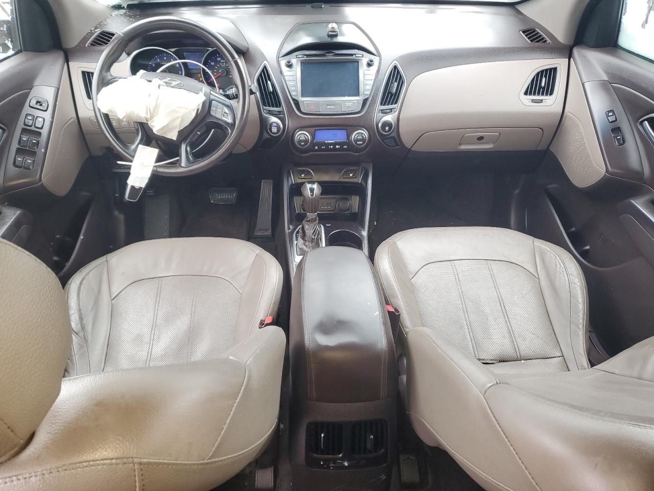 2015 Hyundai Tucson VIN KM8JUCAG2FU986473 Copart auction photo, front end damage thumbnail 8