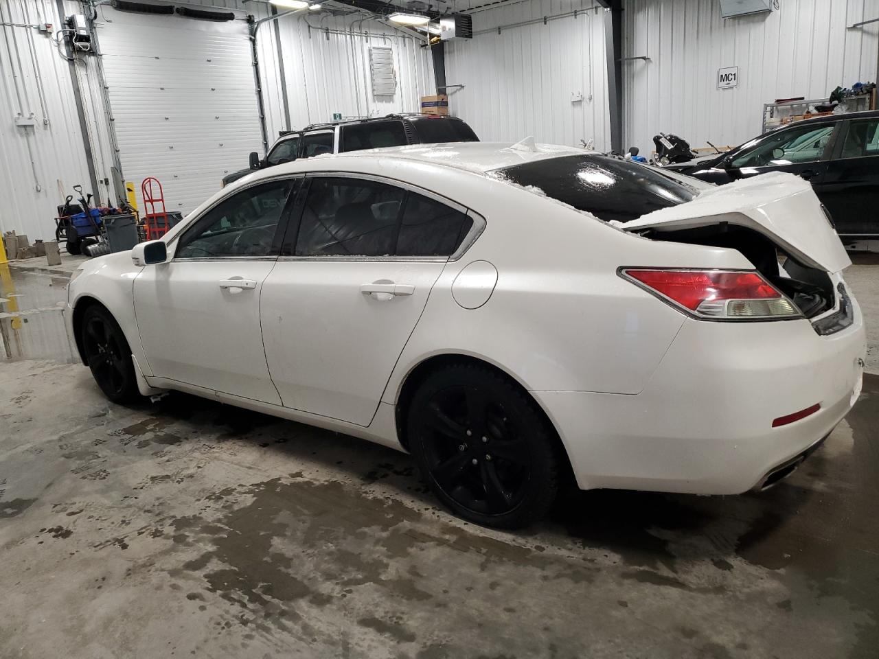 2013 Acura TL VIN 19UUA9F29DA800261 Copart auction photo, rear end / front end damage thumbnail 2