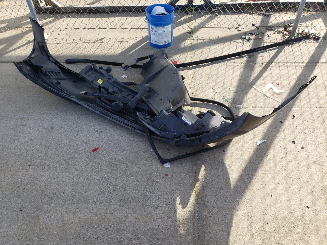 2018 Hyundai Elantra VIN KMHD84LF5JU612783 Copart auction photo, front end damage thumbnail 12