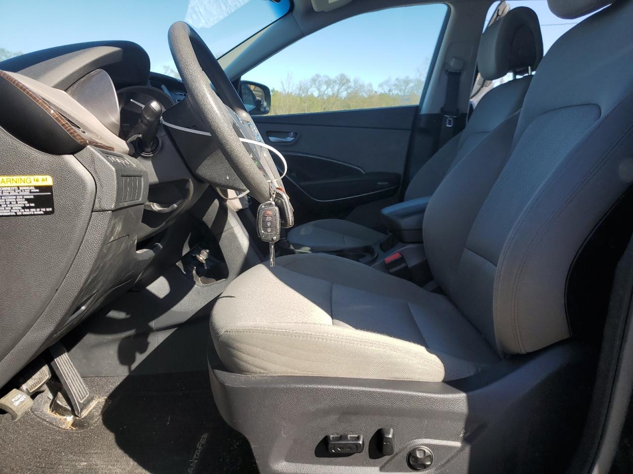 2017 Hyundai Santa Fe VIN 5XYZU3LB4HG429724 Copart auction photo, rear end damage thumbnail 7