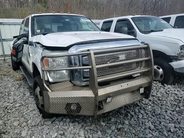 2014 Ford F350 VIN 1FT8W3DT1EEB06393 Copart auction photo, side / front end damage thumbnail 10