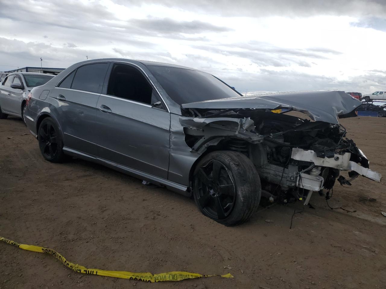 2011 Mercedes-Benz E-klasse VIN WDDHF8HB2BA316668 Copart auction photo, rollover damage thumbnail 4