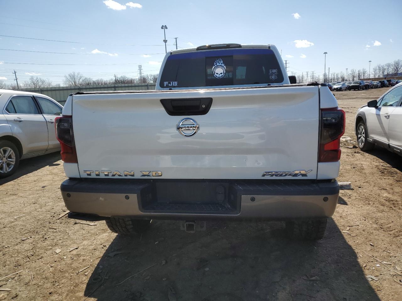 2017 Nissan Titan VIN 1N6BA1F47HN515322 Copart auction photo, front end damage thumbnail 6