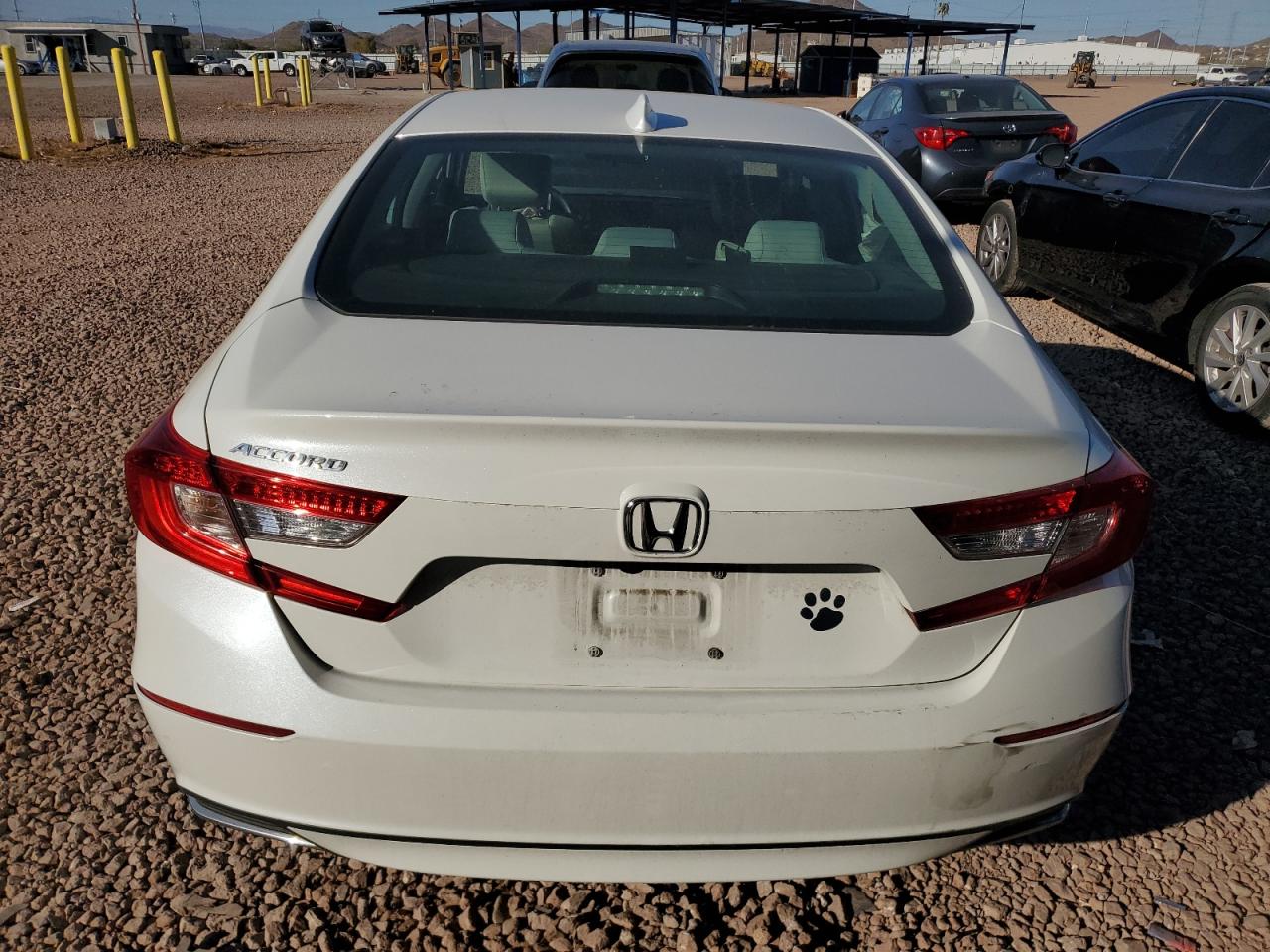 2020 Honda Accord VIN 1HGCV1F10LA131322 Copart auction photo, front end damage thumbnail 6