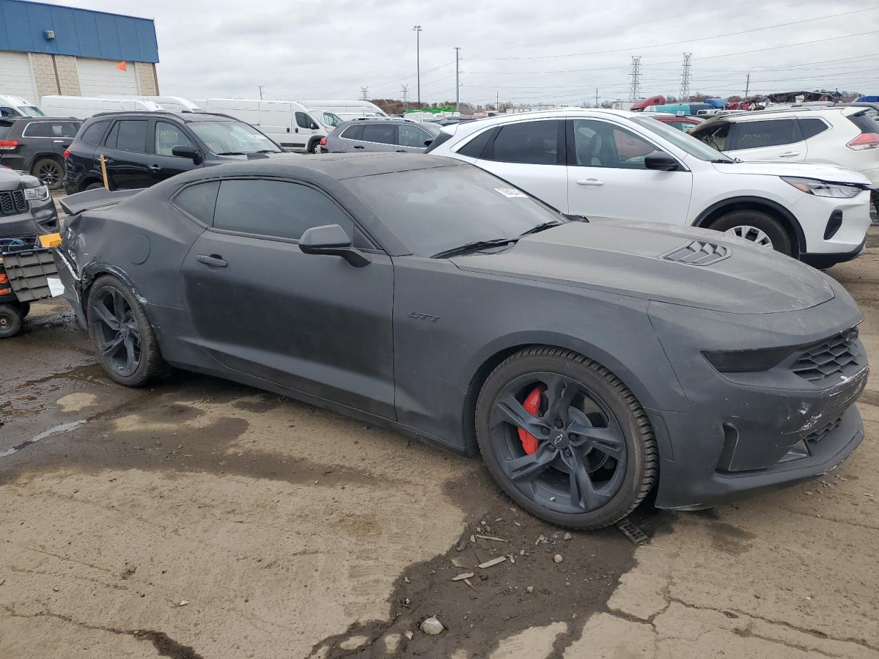 2022 Chevrolet Camaro VIN 1G1FF1R71N0105709 Copart auction photo, rear end damage thumbnail 4