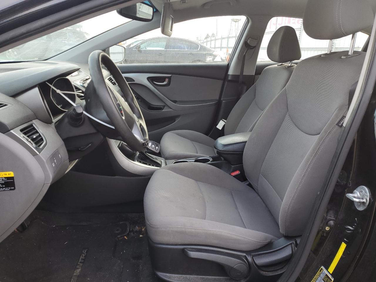 2015 Hyundai Elantra VIN KMHDH4AE6FU436456 Copart auction photo, front end damage thumbnail 7